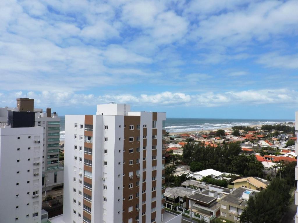 Excelente Apto Terraco Verde C/Vista Mar Piscina 3 D Capão da Canoa Exteriör bild